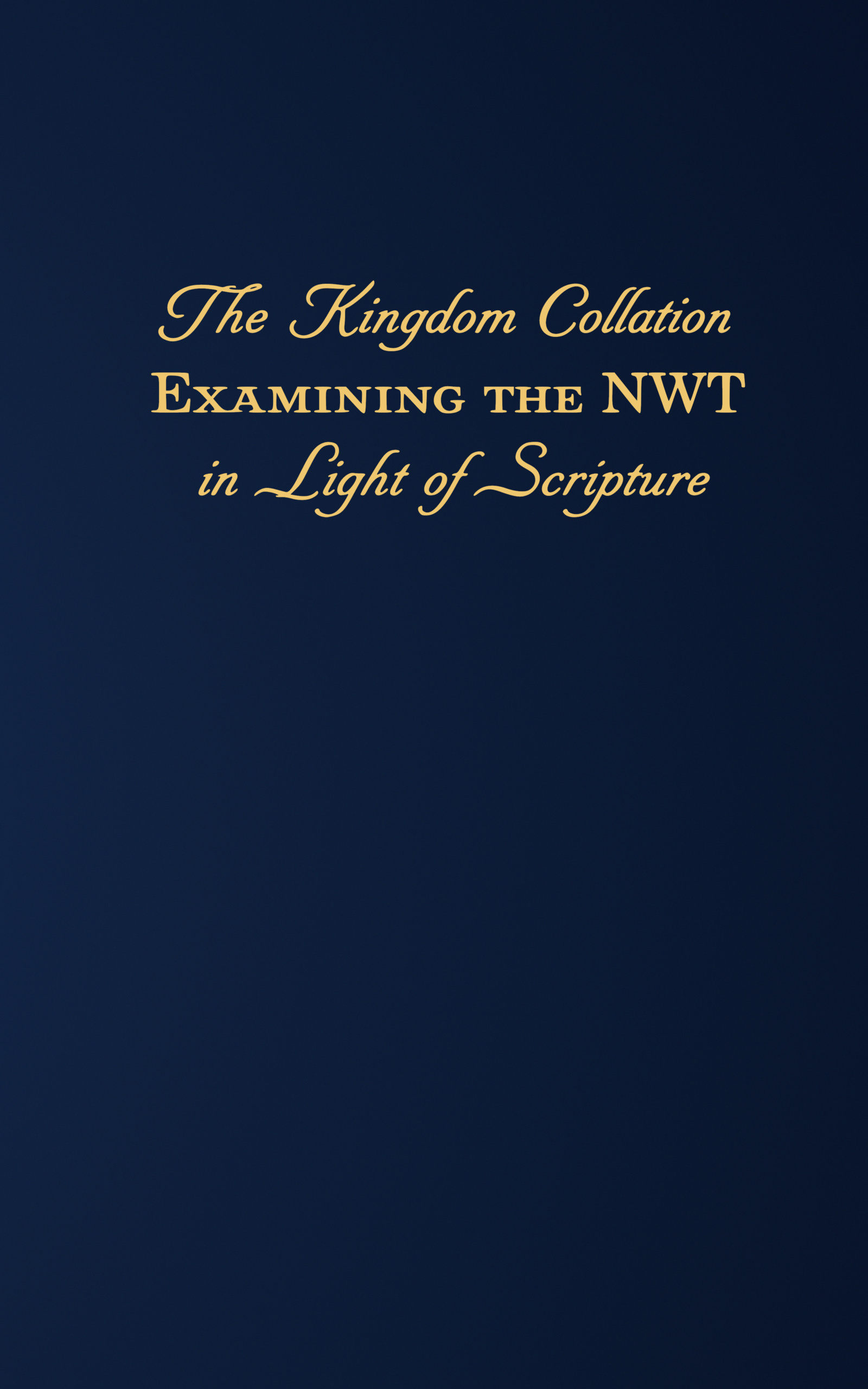 The Kingdom Collation cover